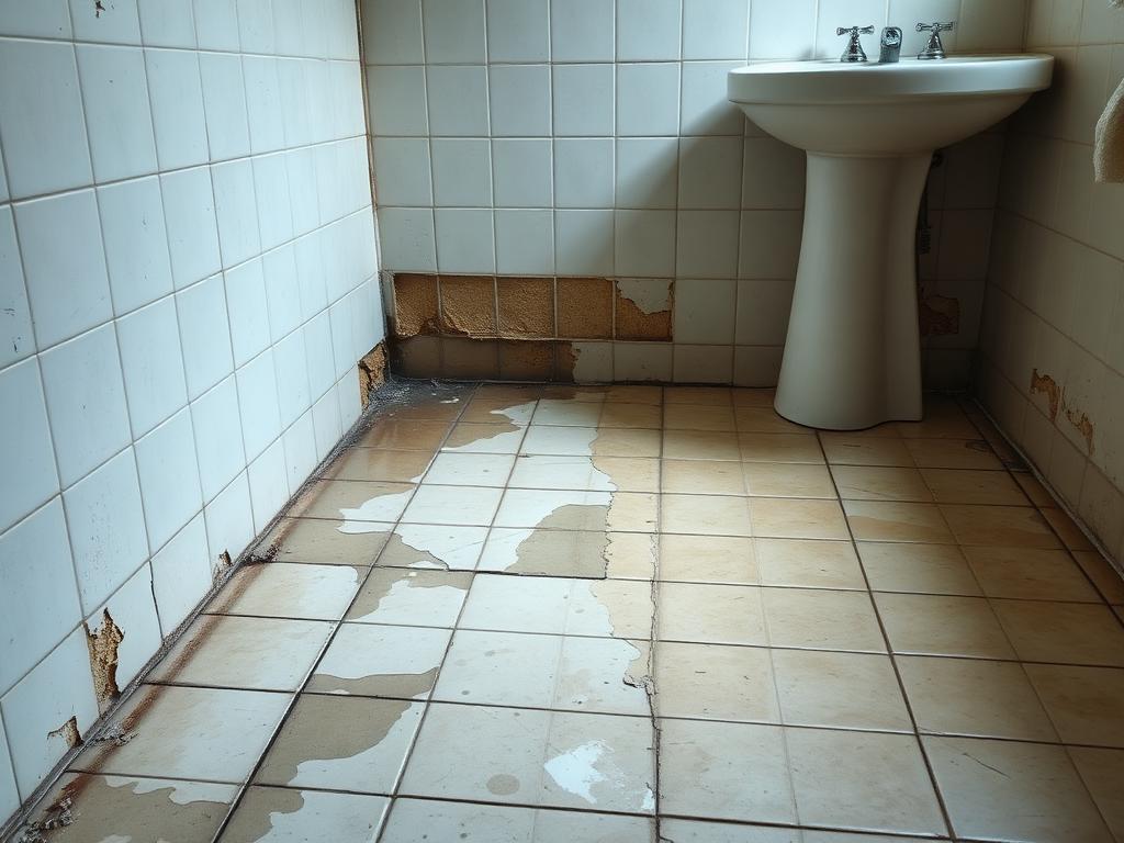 Bathroom leakage